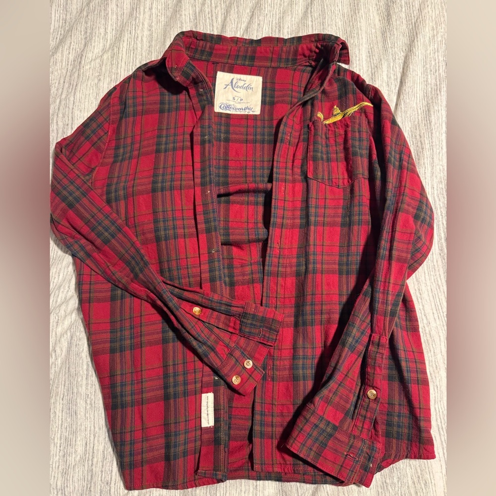 Cakeworthy Disney Aladdin Flannel Shirt